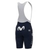 Set Fietsshirt + Korte Koersbroek 2021 Movistar Team N004